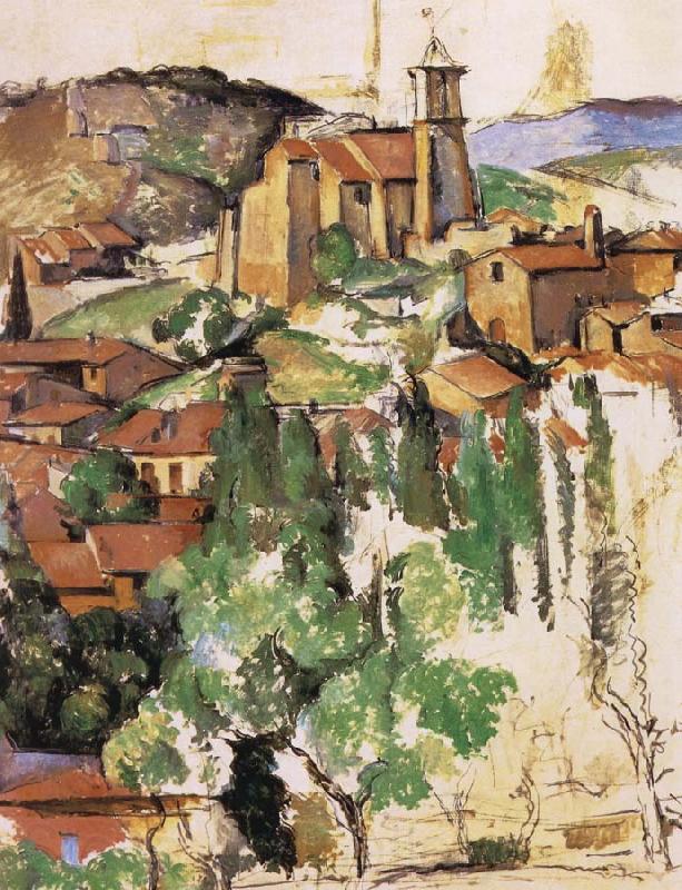 Paul Cezanne Garden Norge oil painting art